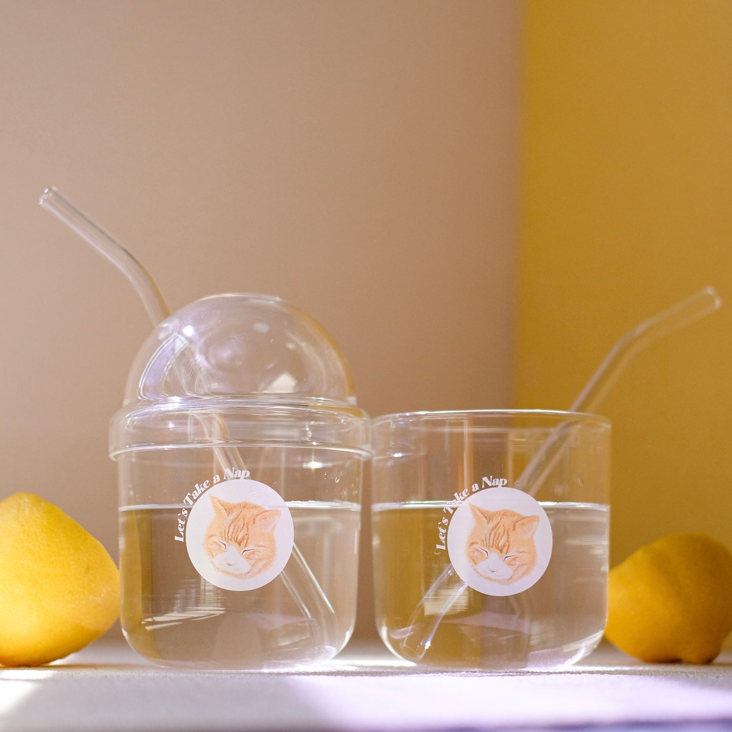 The Tiny Yellow Cat Cup