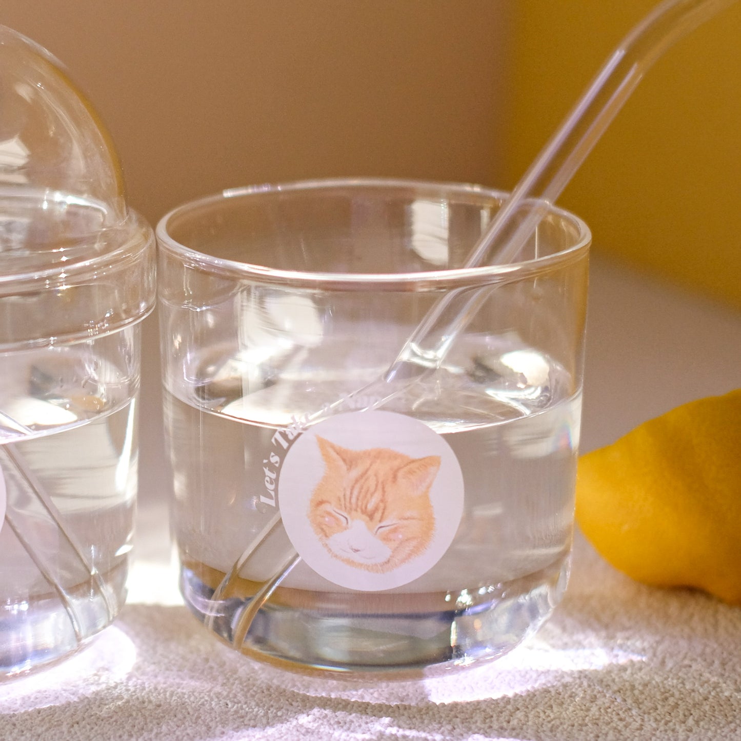 The Tiny Yellow Cat Cup
