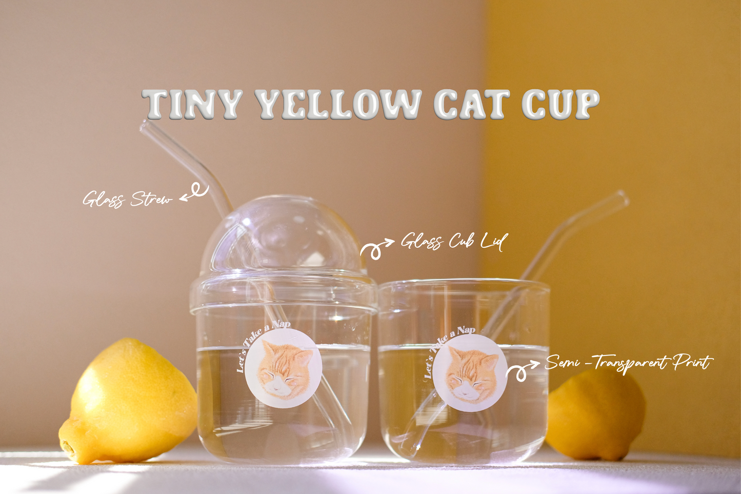 The Tiny Yellow Cat Cup