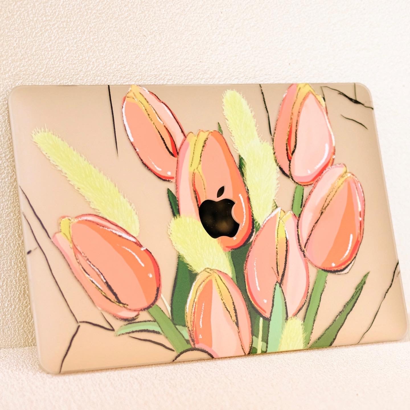 Tulip Bouquet MacBook Case