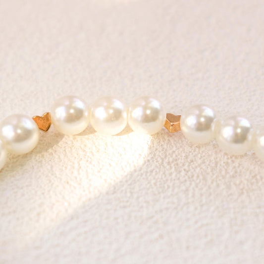 復古珍珠手機掛繩