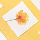 Yellow Chrysanthemum Thank you Card